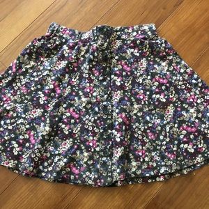 American Eagle Button Up Floral Skirt
